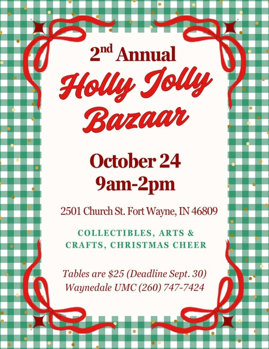 Holly Jolly Bazaar flyer